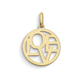 Comete Ciondolo Love in Oro giallo 9 kt – KCOB013