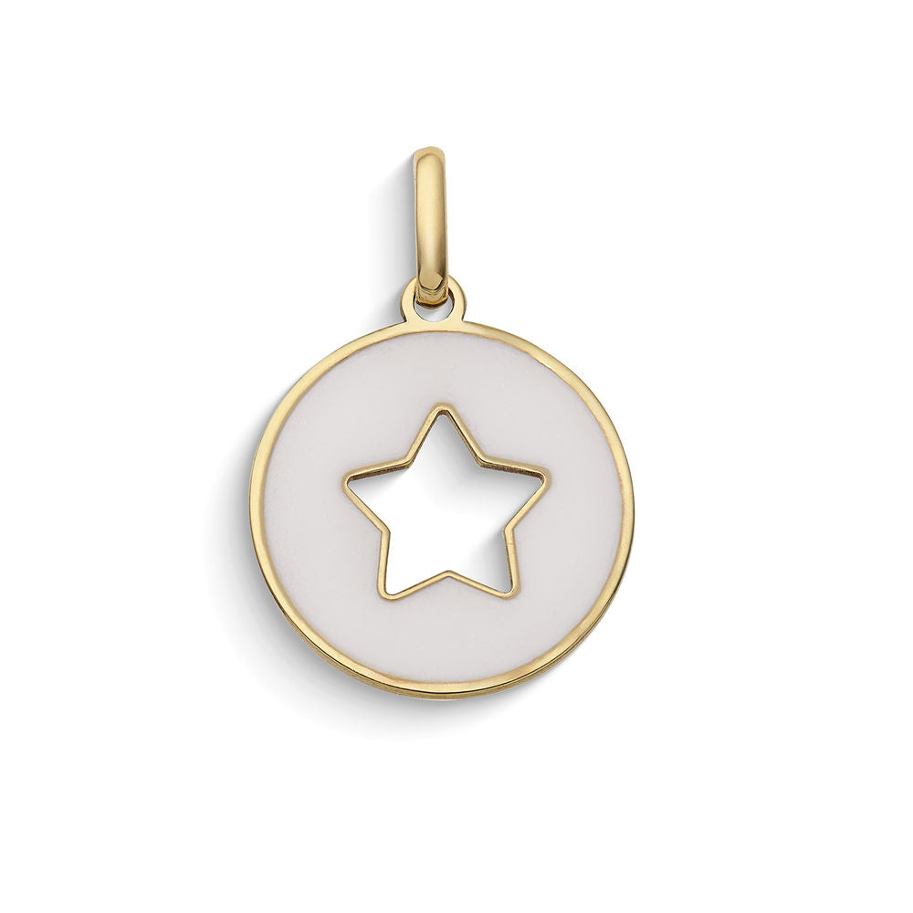 Comete Ciondolo Stella in Oro giallo 9 kt – KCOB045