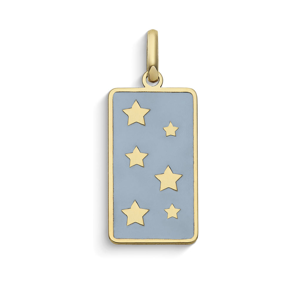 Comete Ciondolo Stelle in Oro giallo 9 kt – KCOB026