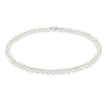 Comete Collana di perle coltivate in Argento con stella in Oro 18 kt Ø 6,5-7 mm 42 cm – FWQ314