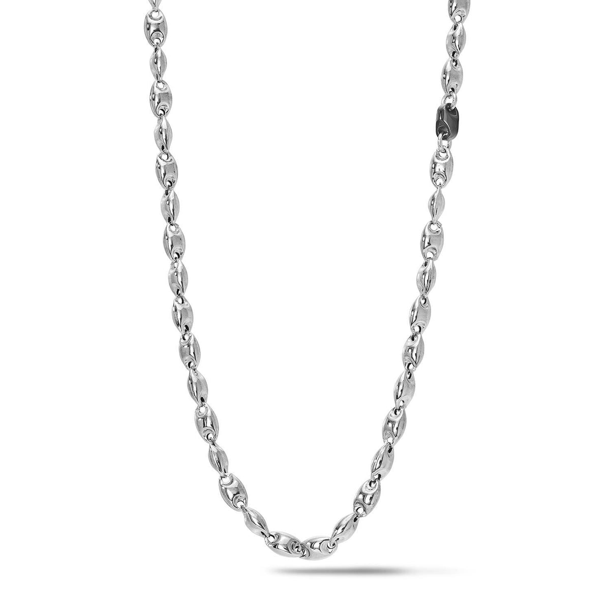 Comete Collana in Argento con elementi in ceramica nera – UGL721