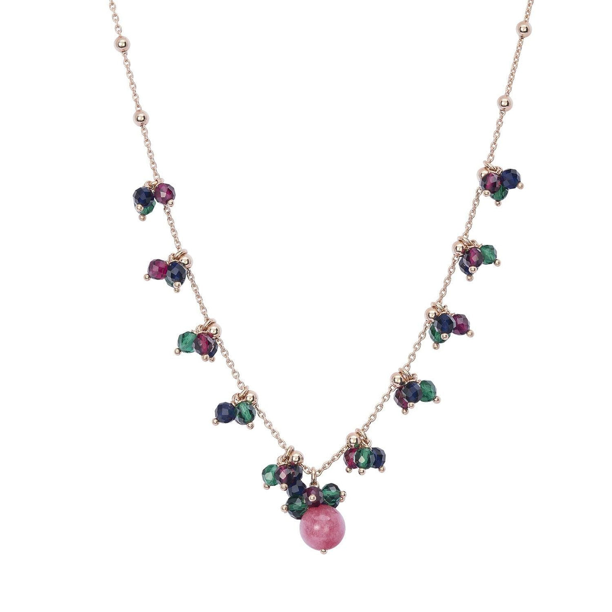 Comete Girocollo Argento rosè – GLA272