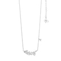 Comete Girocollo Farfalla in Argento con zirconi bianchi – GLA160