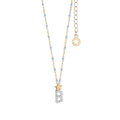 Comete Girocollo in Argento Lettera B – GLA174