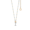 Comete Girocollo in Argento Lettera I – GLA181