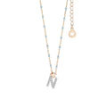 Comete Girocollo in Argento Lettera N – GLA186