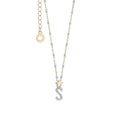 Comete Girocollo in Argento Lettera S – GLA191
