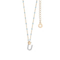 Comete Girocollo in Argento Lettera U – GLA193