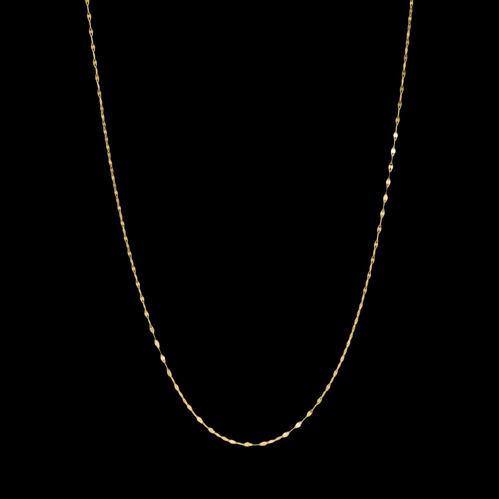 Comete Girocollo in Oro giallo 9 kt catena ø 0,20 mm – KGLB1417