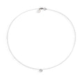 Comete Girocollo Storia di Luce in Oro bianco 9 kt con diamante 0,75 ct KGLB1429 – KGLB1429