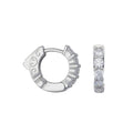 Comete Orecchini in Argento small e Zirconi bianchi – ORA196