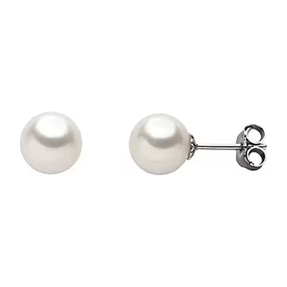 Comete Orecchini in Oro 18KT e Perle coltivate Ø 8,5/9 mm – ORP634B