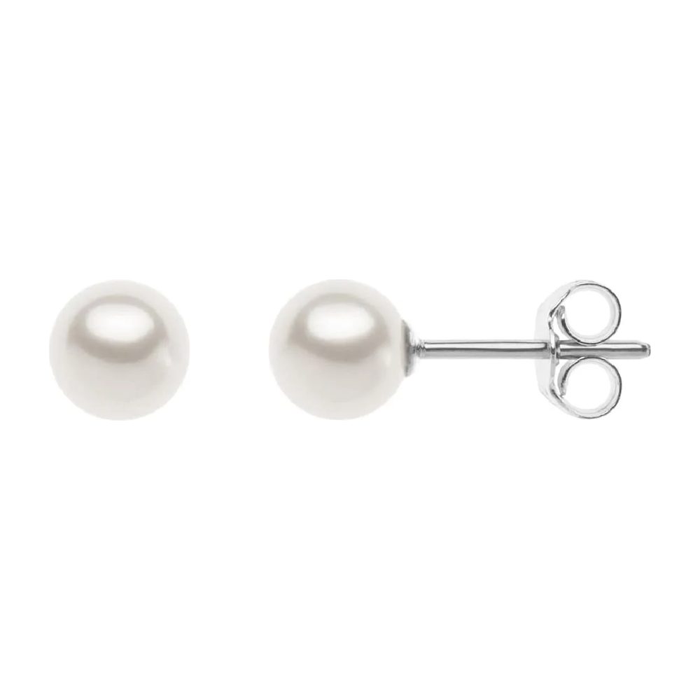 Comete Orecchini in Oro 9KT e Perle coltivate Ø 4/4,5 mm – KORP001