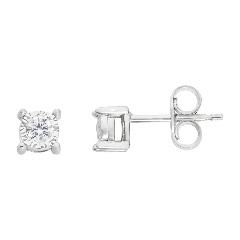 Comete Orecchini punto luce in Oro 9KT e Diamanti bianchi – KORB1014