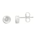 Comete Orecchini punto luce con castone in Oro 9KT e Diamanti bianchi – KORB1003