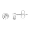 Comete Orecchini punto luce con castone in Oro 9KT e Diamanti bianchi – KORB1004