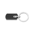 Comete Portachiavi in Acciaio PVD nero con zircone – UCH175
