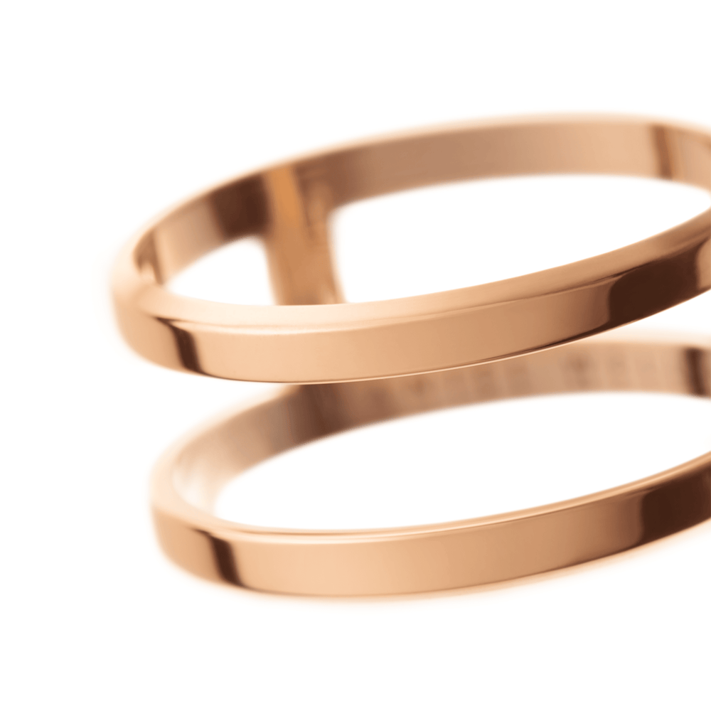 Daniel Wellington | Anello Elan Dual Rose Gold – foto 4