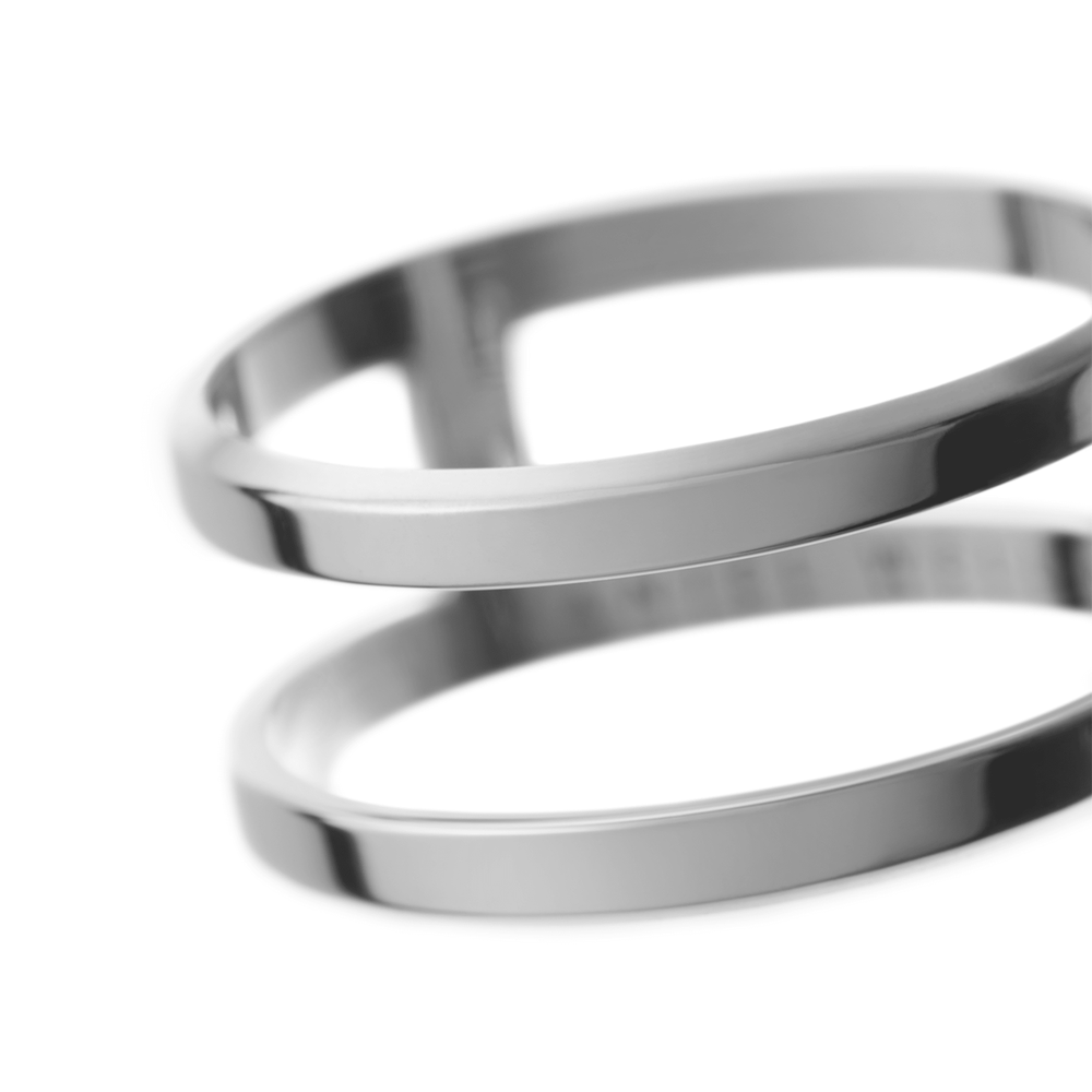 Daniel Wellington | Anello Elan Dual Silver – foto 3