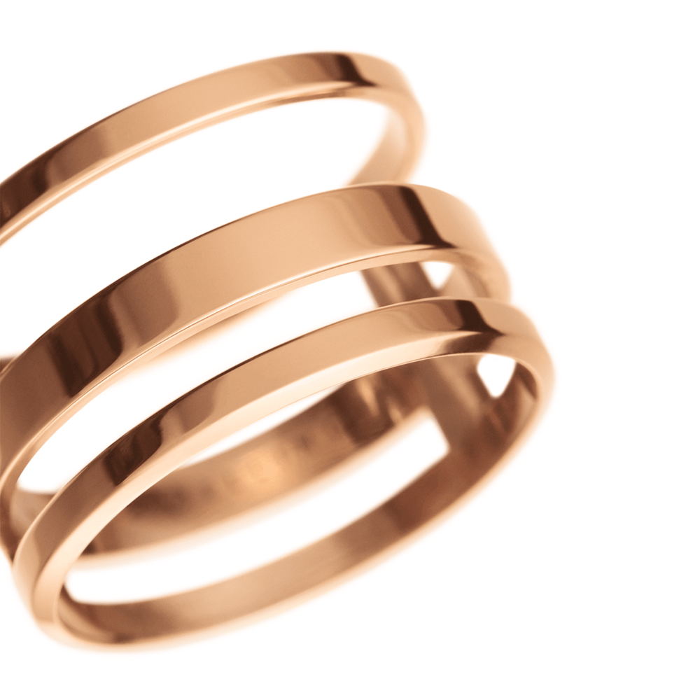 Daniel Wellington | Anello Elan Triad Rose Gold – foto 3
