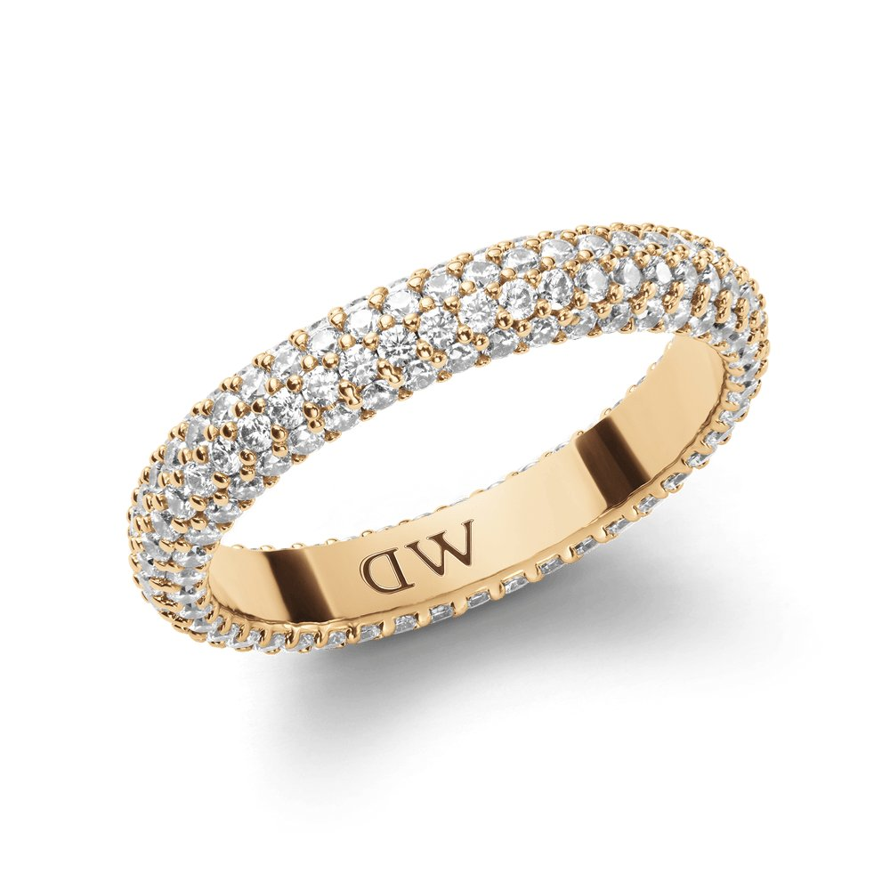 Daniel Wellington | Anello Pavé Crystal Gold