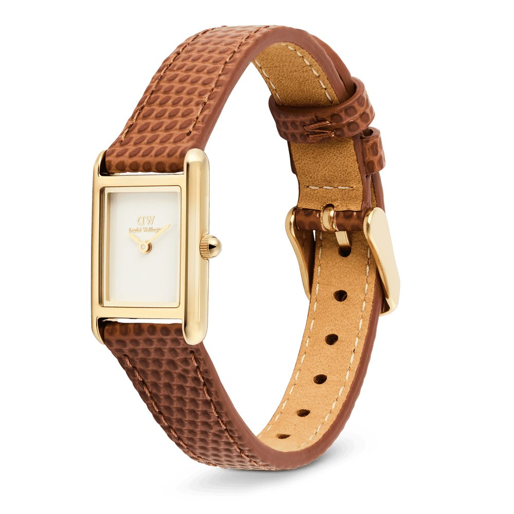 Daniel Wellington | Bound Mini Light Brown Lizard Gold – foto 4