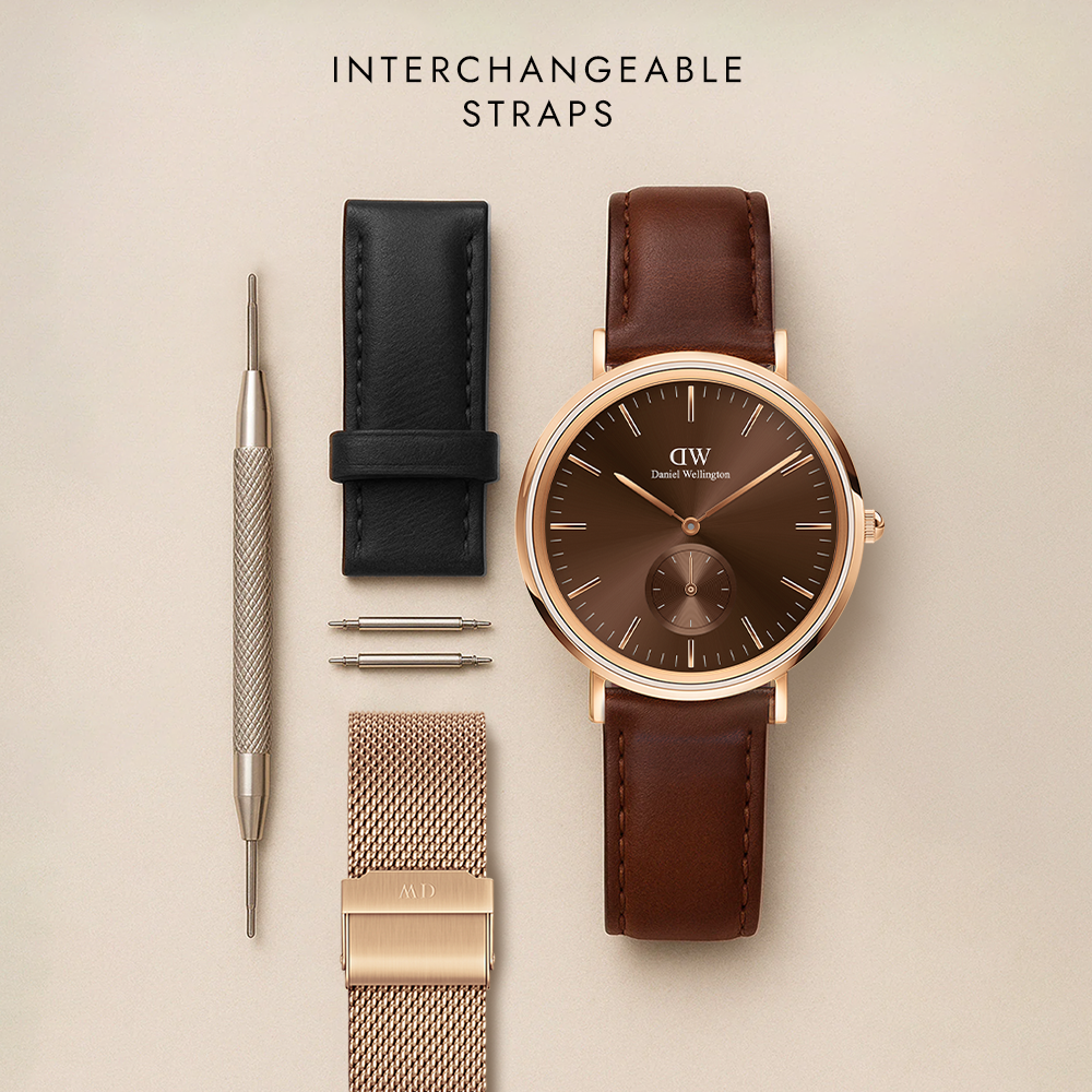 Daniel Wellington | Classic Multi-Eye St Mawes Amber Rose Gold – foto 4