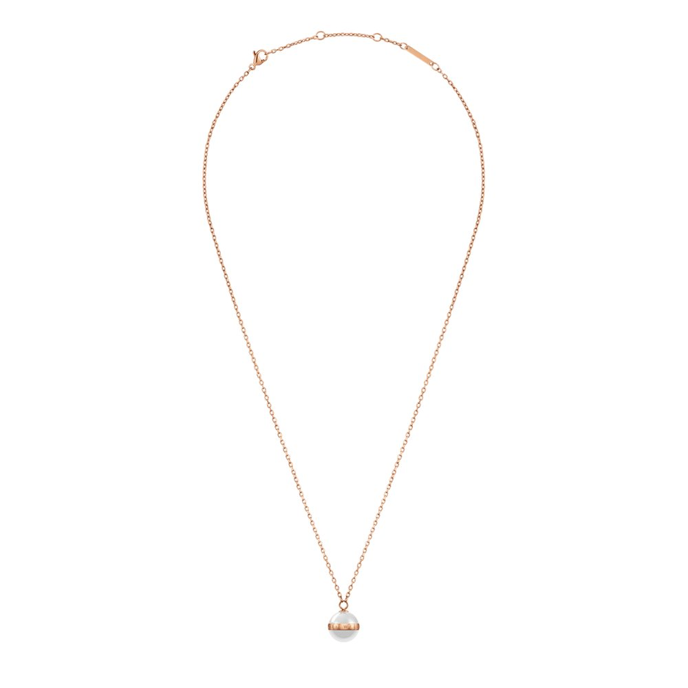 Daniel Wellington | Collana Aspiration Rose Gold Satin White – foto 3