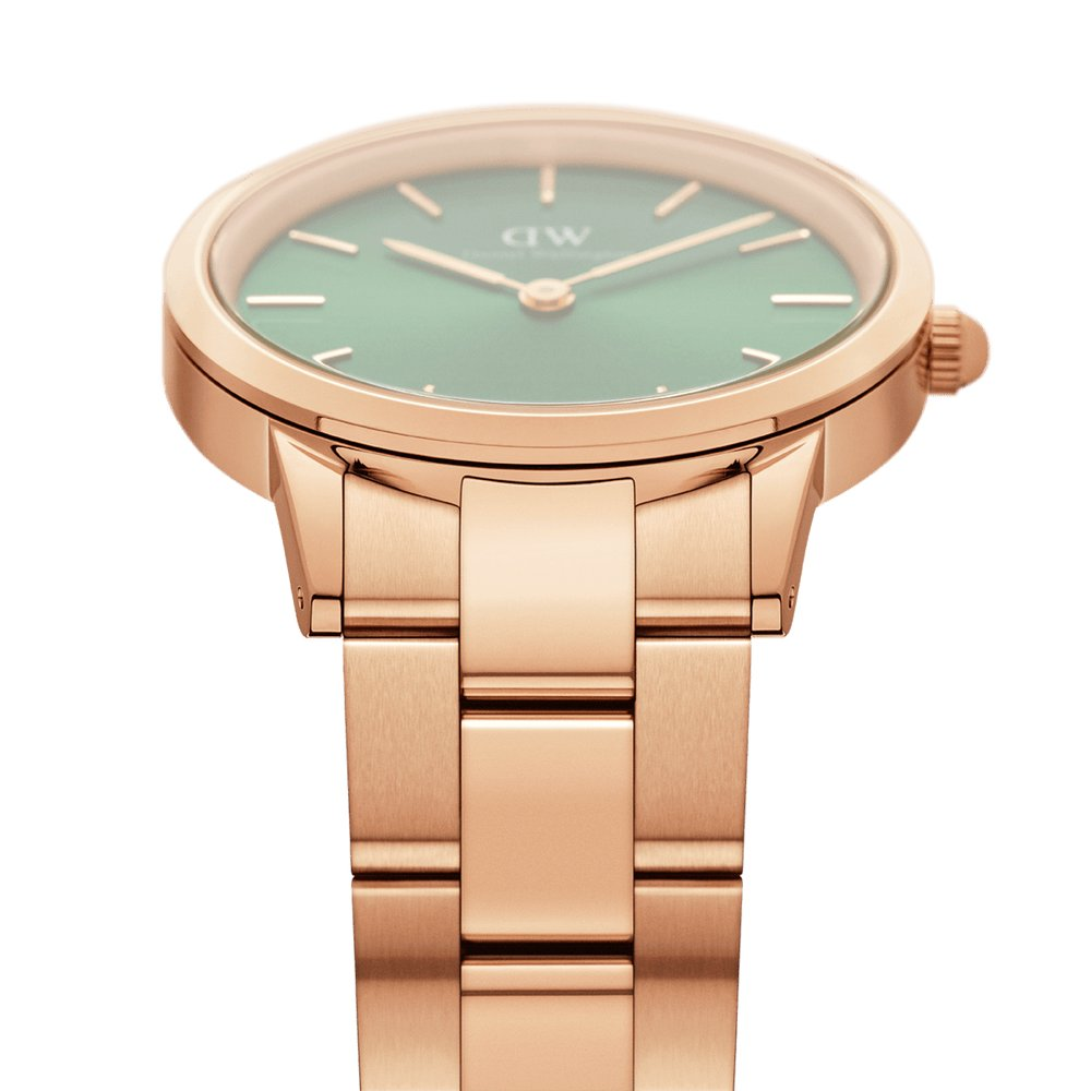 Daniel Wellington | Iconic Link Emerald Green Rose Gold – foto 3