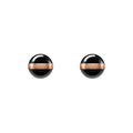 Daniel Wellington | Orecchini Aspiration Rose Gold Black