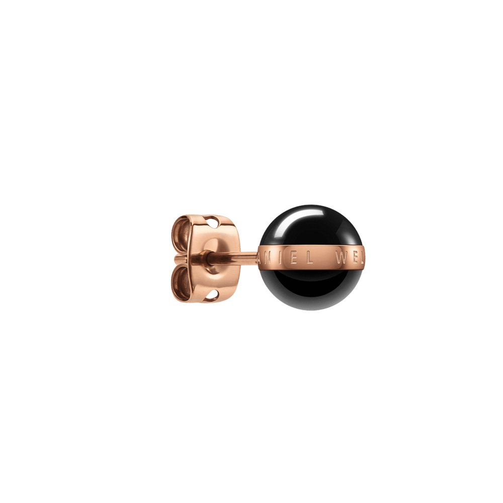 Daniel Wellington | Orecchini Aspiration Rose Gold Black – foto 4