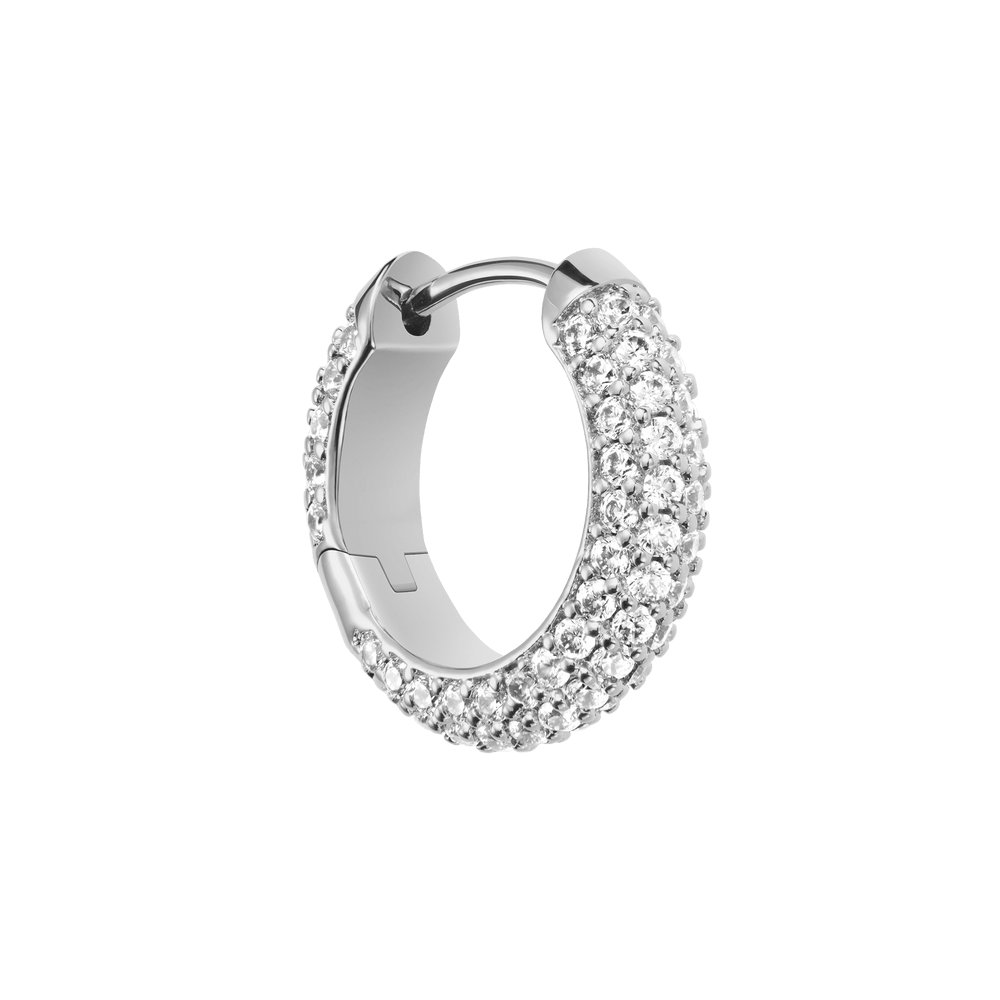 Daniel Wellington | Orecchini Pavé Crystal Silver – foto 3