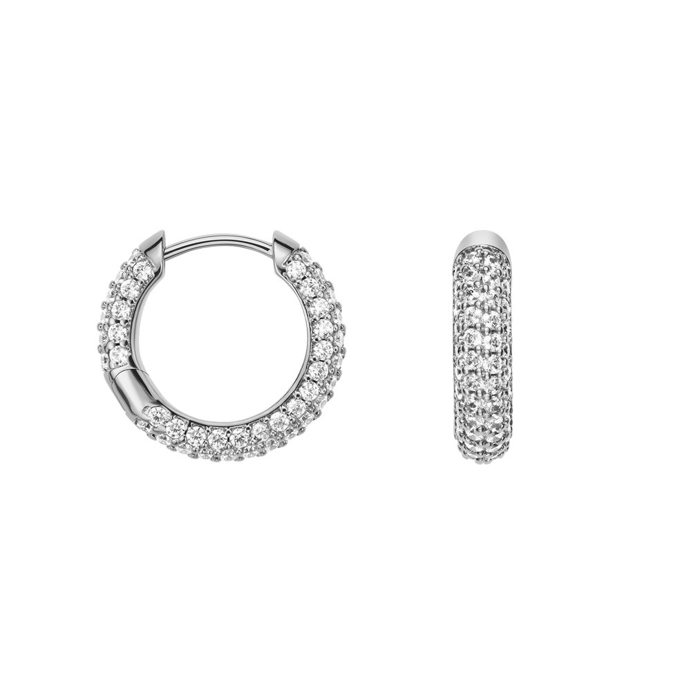Daniel Wellington | Orecchini Pavé Crystal Silver – foto 4