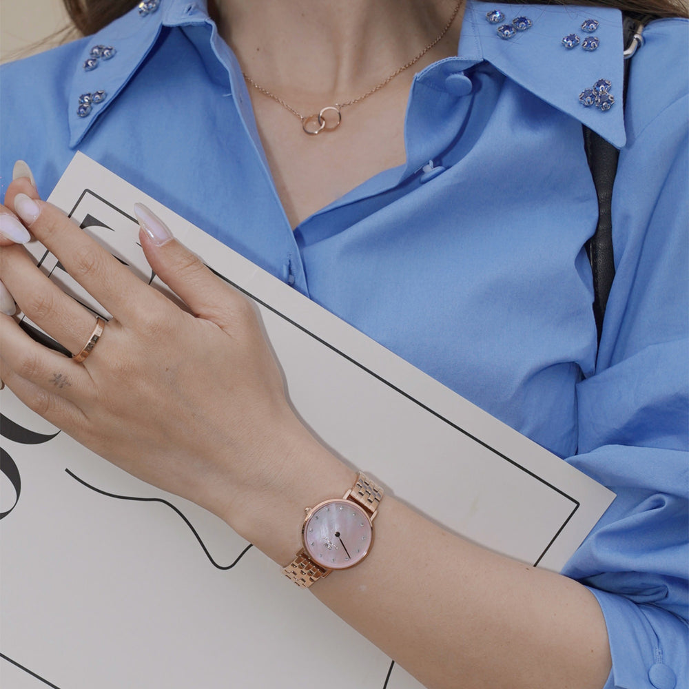 Daniel Wellington | Petite Lumine 5-Link Melrose Pink MoP – foto 2
