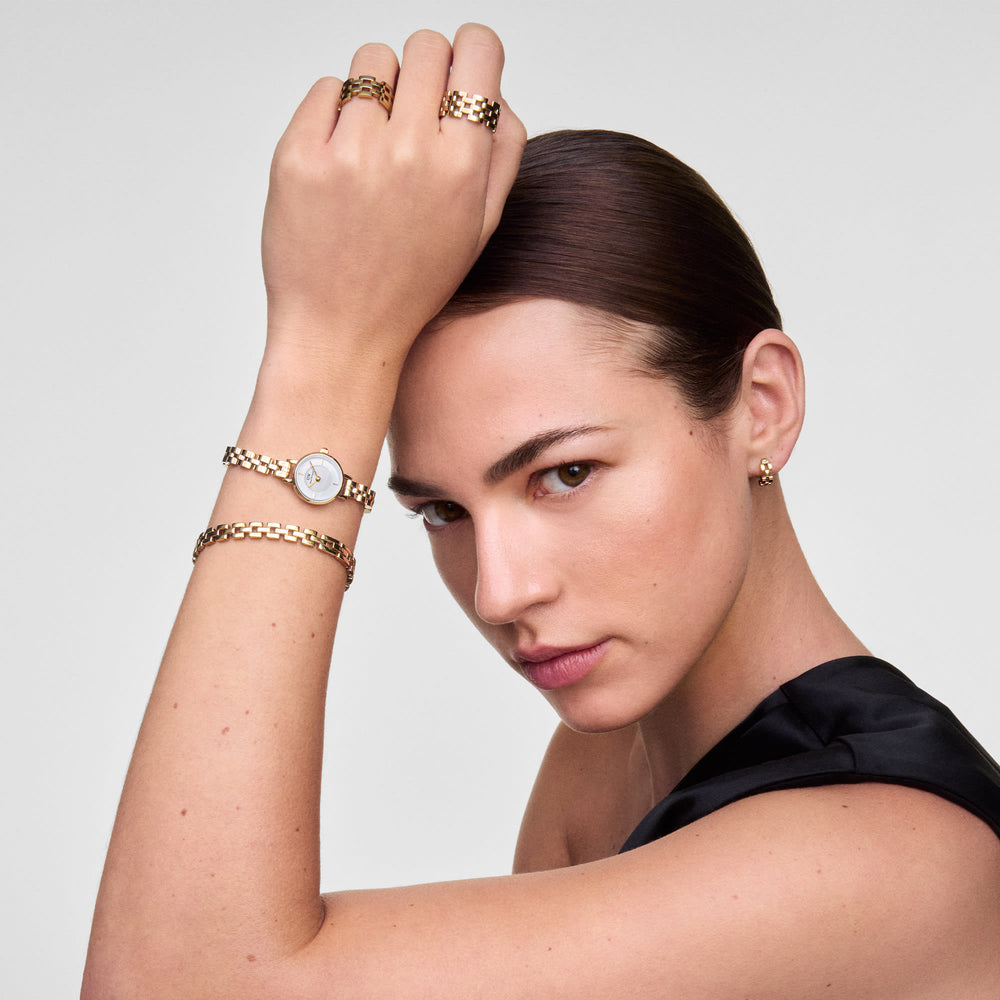 Daniel Wellington | Petite Mini Arch 3-link White Gold – foto 2
