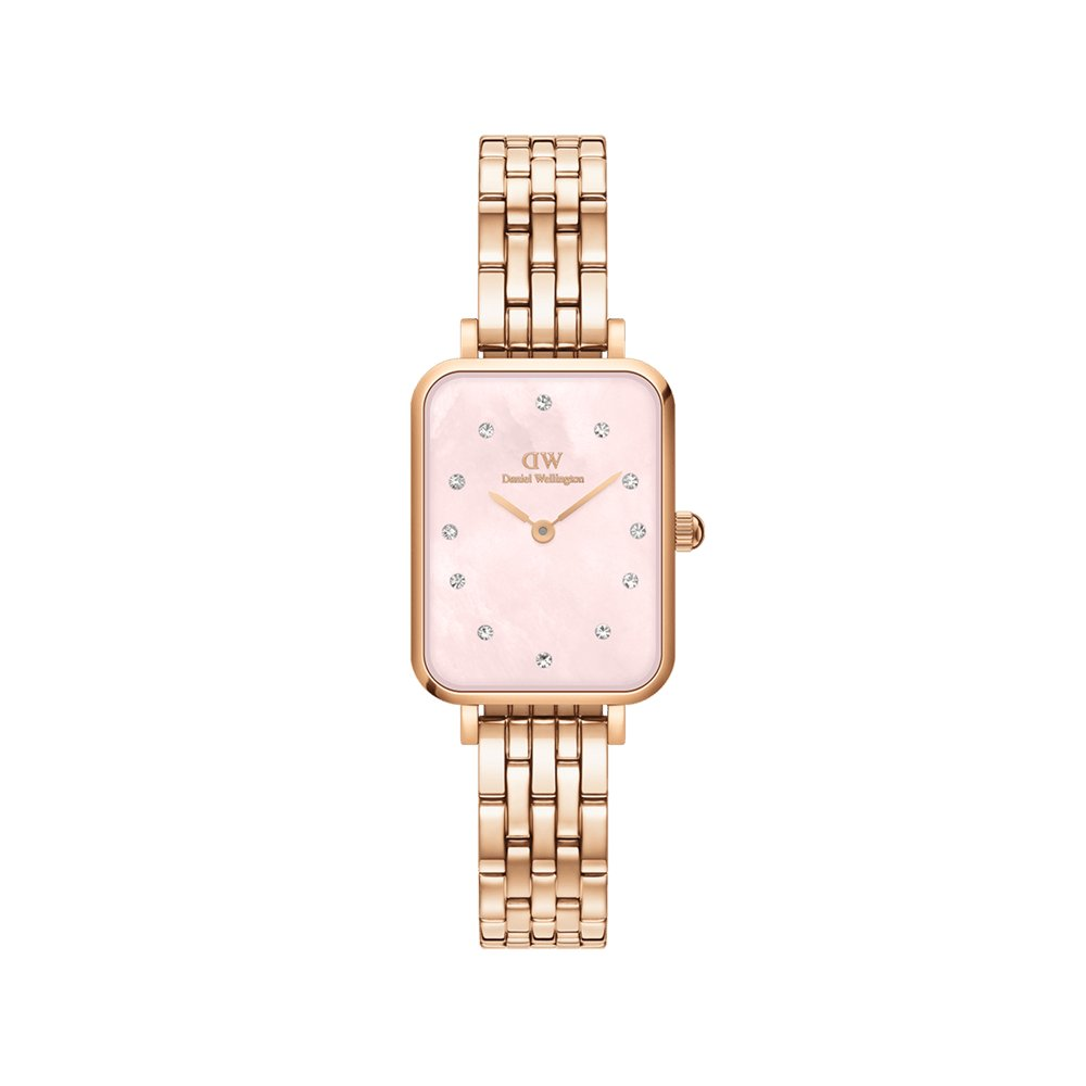 Daniel Wellington | Quadro Lumine 5-Link Melrose Pink MoP