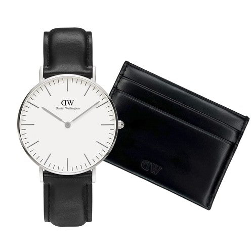 Daniel Wellington | Set Classic Sheffield 36mm + Porta carte – foto 3