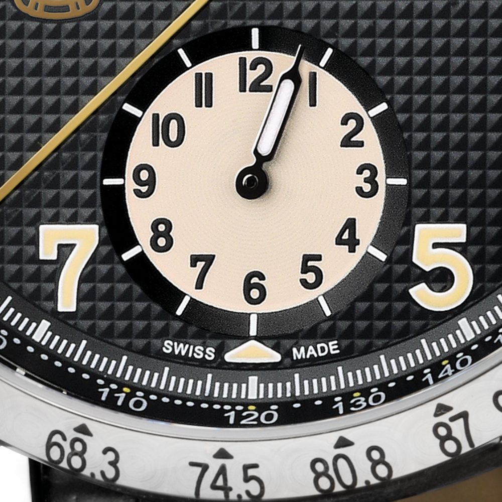 Eberhard & Co. Tazio Nuvolari Gold Car Collection 31176.02 CP – contatore delle 12 ore coquille d'œuf