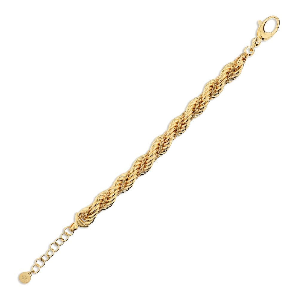 ETRUSCA | Bracciale Doppia Catena Corda