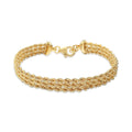 ETRUSCA | Bracciale Multifilo Catena Corda Sottile
