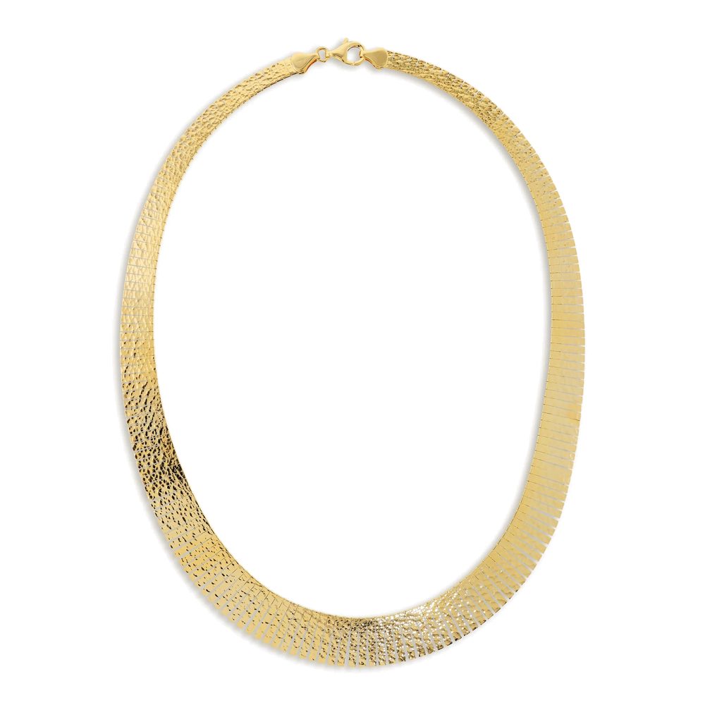 ETRUSCA | Collana Girocollo Cleopatra Martellata