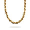 ETRUSCA | Collana Girocollo Doppia Catena Corda