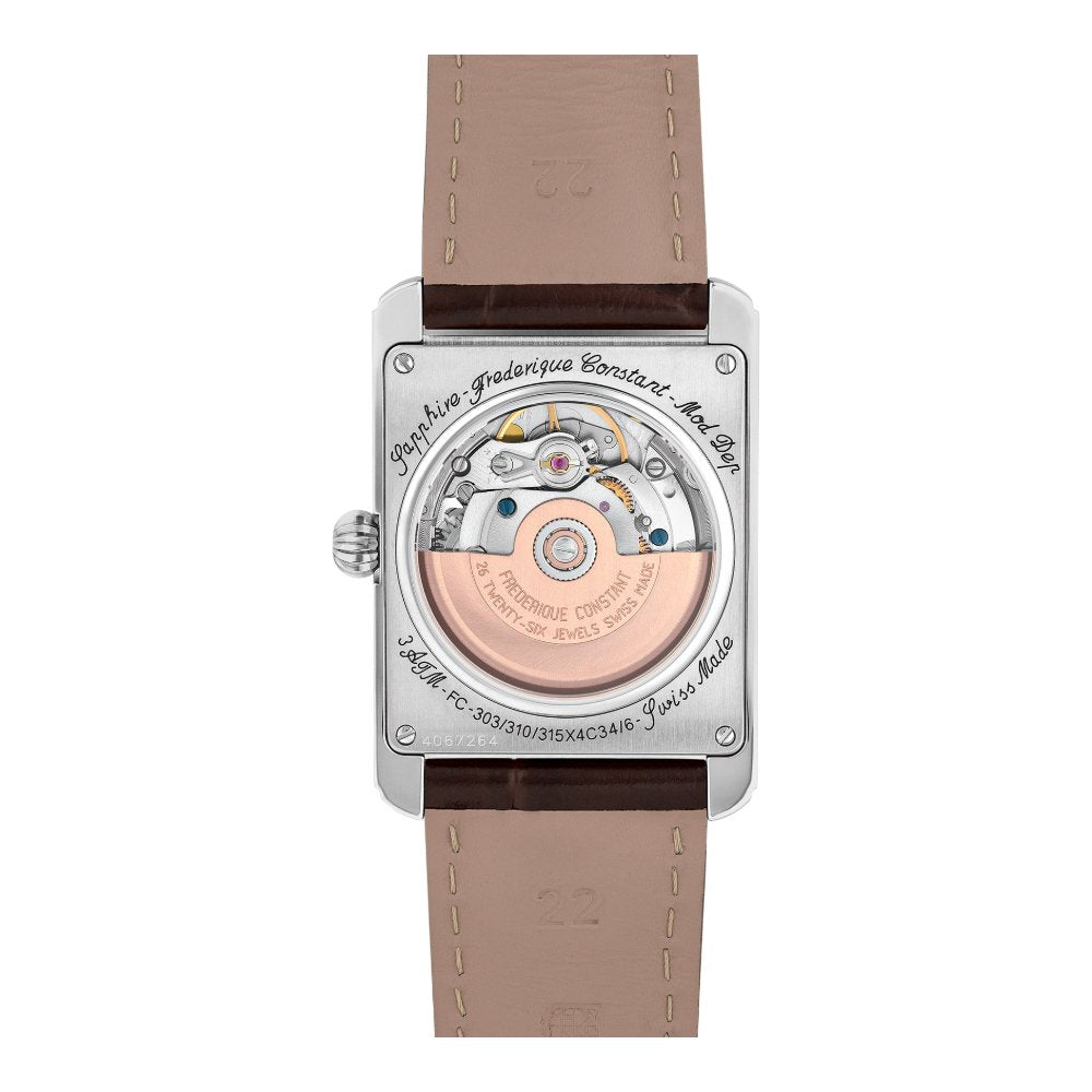 Frederique Constant Classics Carrée Automatic FC-303SAL4C6 fondello