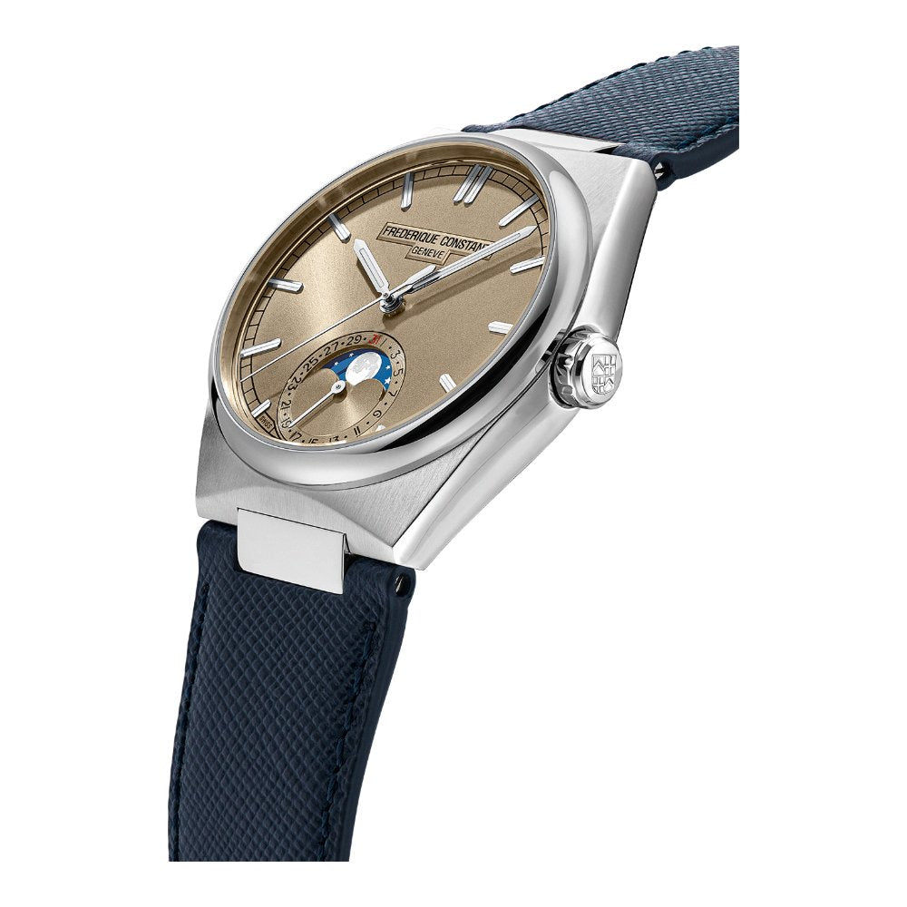 Frederique Constant Highlife Moonphase Date Manufacture FC-716RG3NH6 vista laterale