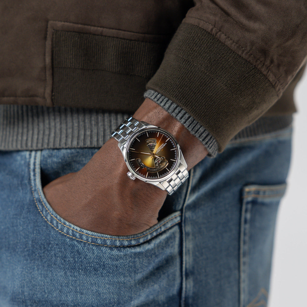 Hamilton | Jazzmaster Open Heart Auto 40 mm H32675181 – foto 5