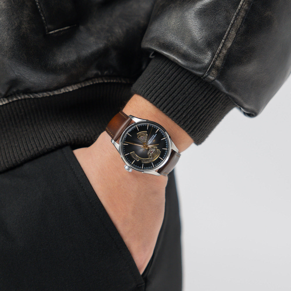Hamilton | Jazzmaster Open Heart Auto 42 mm H32705501 – foto 6