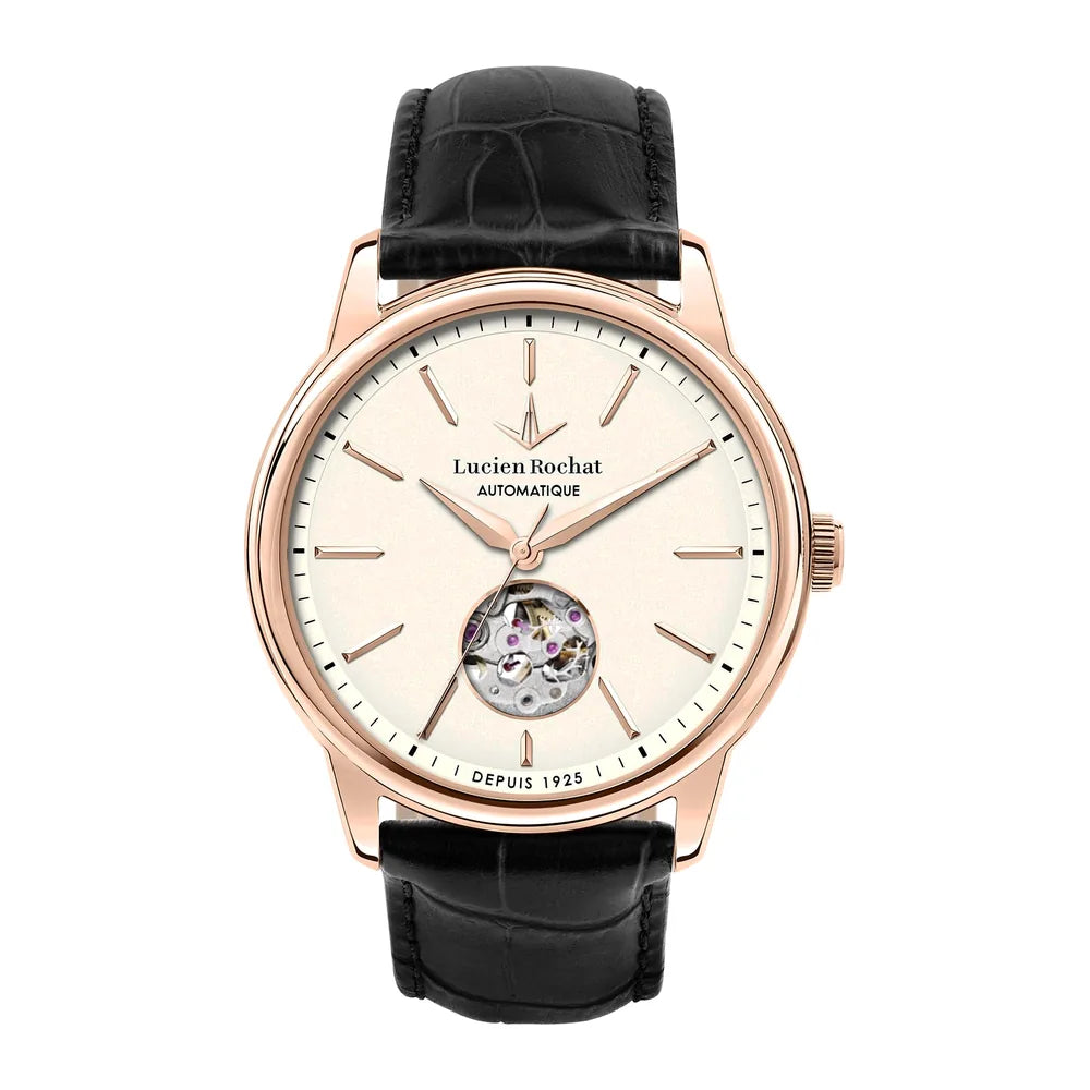 LUCIEN ROCHAT | Iconic Automatico 42 mm quadrante crema