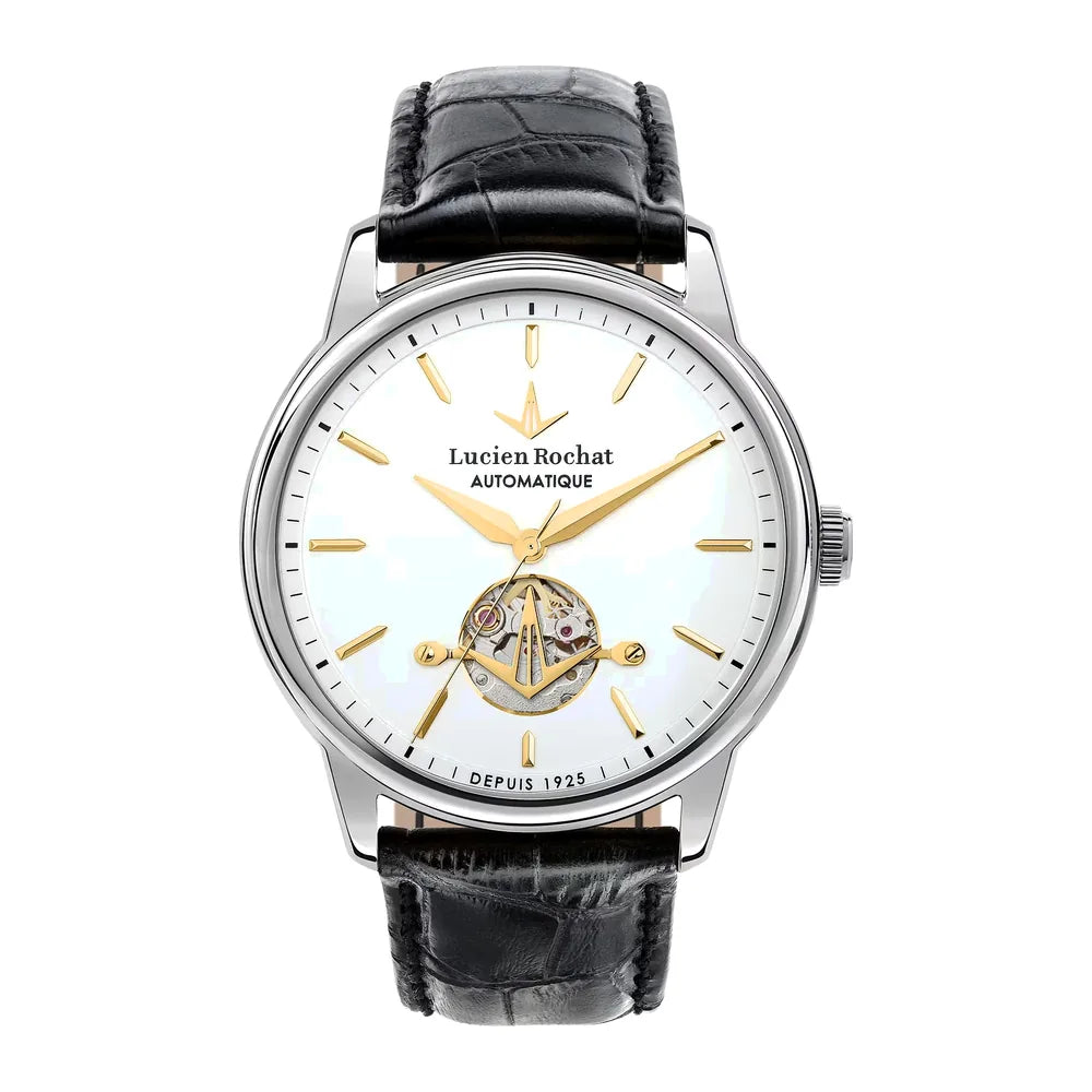 LUCIEN ROCHAT | Iconic Automatico 43 mm quadrante bianco