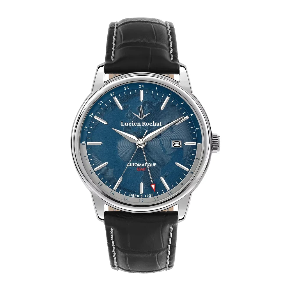 LUCIEN ROCHAT | Iconic Automatico 42 mm quadrante blu