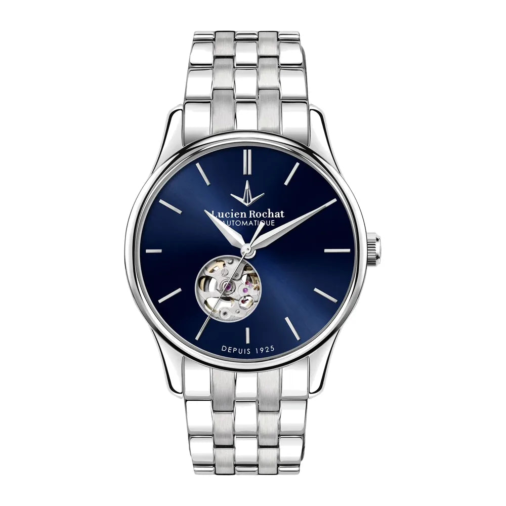 LUCIEN ROCHAT | Montreux Automatico 39 mm quadrante blu